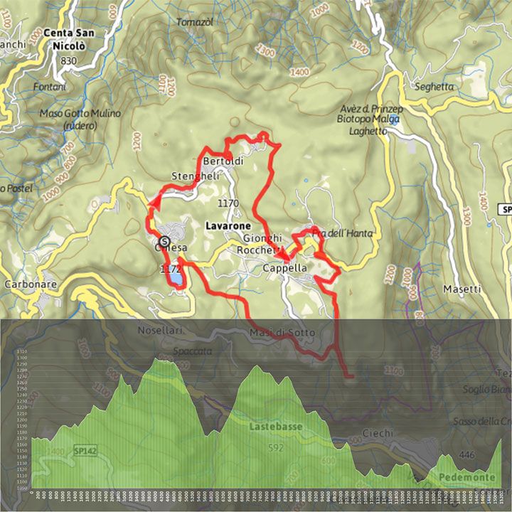 Lafraun-Tour-mappa-dislivello